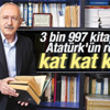 Kılıçdaroğlu'nun 10 bin kitabı var Kılıçdaroğlu'nun 10 bin kitabı var