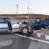 Kayseri’de iki otomobil kafa kafaya çarpıştı Kayseri’de iki otomobil kafa kafaya çarpıştı