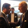 Demirtaş ile İhsanoğlu birlikte görüntülendi Demirtaş ile İhsanoğlu birlikte görüntülendi