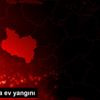 Manisa da ev yangını