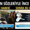 Canlı yayında spikeri korkutan ritüel Canlı yayında spikeri korkutan ritüel