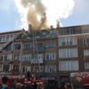 Çatı katında çıkan yangın korkuttu