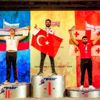 Bilek güreşinde dünya şampiyonu oldu Bilek güreşinde dünya şampiyonu oldu