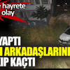 Kaza yaptı yaralı arkadaşlarını bırakıp kaçtı Kaza yaptı yaralı arkadaşlarını bırakıp kaçtı