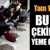 Derste gürültü yapan öğrencilere çekirdek yeme cezası