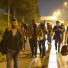 Sığınmacılar Edirne yolunda yürümeye devam etti