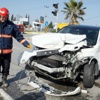TEM çıkışında feci kaza, yaralılar var TEM çıkışında feci kaza, yaralılar var