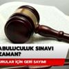 Arabuluculuk sınavı ne zaman? Arabuluculuk başvurusu ne zaman yapılacak? Arabuluculuk sınavı ne zaman? Arabuluculuk başvurusu ne zaman yapılacak?