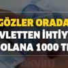 Gözler orada! Devletten ihtiyacı olana dar gelirliye 1000 TL-İşte 1000 TL başvuru ve sonuç sayfası ekranı Gözler orada! Devletten ihtiyacı olana dar gelirliye 1000 TL-İşte 1000 TL başvuru ve sonuç sayfası ekranı