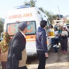 Sokakta oynarken minibüs ezdi Sokakta oynarken minibüs ezdi