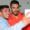 Trabzonspor'a 1 kişilik karşılama Trabzonspor'a 1 kişilik karşılama