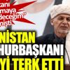 ﻿Afganistan Cumhurbaşkanı Gani ülkeyi terk etti