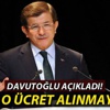 Davutoğlu açıkladı! Türbelere giriş ücretsiz olacak