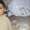 Kahreden ihmal! Küçük Şiyar kar topu oynuyordu Kahreden ihmal! Küçük Şiyar kar topu oynuyordu