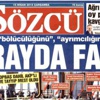 Sözcü’den yine yalan haber Sözcü’den yine yalan haber