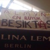 G.Saray kafilesini İsrail'de şaşırtan pankart! G.Saray kafilesini İsrail'de şaşırtan pankart!