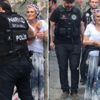 'Torbacı Nene' Beyoğlu'nda yakalandı