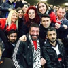 'Demba Ba'cılar tribünde 'Demba Ba'cılar tribünde