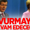 Davutoğlu, Merkel'le telefonda görüştü