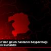 Bulgaristan dan gelen hastanın başparmağı kesilmekten ... Bulgaristan dan gelen hastanın başparmağı kesilmekten ...