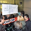 Taşeron işçiler CHP İstanbul İl Başkanlığı bastı