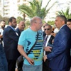 Oktay Vural'ın konuşmasında gergin anlar Oktay Vural'ın konuşmasında gergin anlar