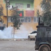 Şırnak'taki IŞİD protestosuna müdahale Şırnak'taki IŞİD protestosuna müdahale