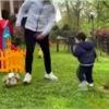 Guilherme den karantinada oğluyla futbol keyfi Guilherme den karantinada oğluyla futbol keyfi