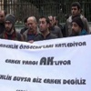 ''Erkeklik buysa biz erkek değiliz'' ''Erkeklik buysa biz erkek değiliz''