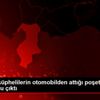 Hatay da şüphelilerin otomobilden attığı poşetten ...
