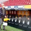 Galatasaray maçı öncesi Türk Telekom Stadyumu’nda dezenfeksiyon çalışmaları yapıldı