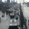 İstanbul'da yağmur o yolu kapadı İstanbul'da yağmur o yolu kapadı