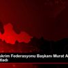 Türkiye Eskrim Federasyonu Başkanı Murat Atalı, 19 ... Türkiye Eskrim Federasyonu Başkanı Murat Atalı, 19 ...