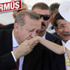 Erdoğan küçük kızın elini öptü Erdoğan küçük kızın elini öptü