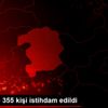 Bingöl de 355 kişi istihdam edildi