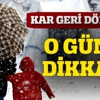 Dikkat kar geri dönüyor Dikkat kar geri dönüyor