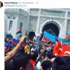 Daha önce Atatürk ve andımız çıkışıyla tepki çeken Haluk Bilginer’in parodi hesabı Azerbaycan’a destek çıktı