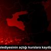 Tatvan Belediyesinin açtığı kurslara kayıtlar başladı