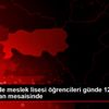 Balıkesir de meslek lisesi öğrencileri günde 12 saat ... Balıkesir de meslek lisesi öğrencileri günde 12 saat ...