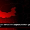 IKBY Başkanı Barzani den depremzedelere yardım açıklaması IKBY Başkanı Barzani den depremzedelere yardım açıklaması