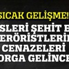 2 polisi şehit eden teröristlerin cenazeleri morga gelince...