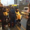 Metrobüs durağında kaza; seferler aksıyor