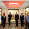 ESO heyetinden ilçe belediyelerine ziyaret ESO heyetinden ilçe belediyelerine ziyaret