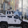 Hakkari karıştı, polis müdahalesi var