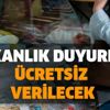 Bakanlık duyurdu! Ücretsiz verilecek! Bu sayede daha fazla kazanılacak!