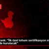 Bakan Varank: "İlk özel tohum sertifikasyon merkezi ... Bakan Varank: "İlk özel tohum sertifikasyon merkezi ...
