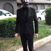Yılmaz Morgül gaz maskesiyle gezdi Yılmaz Morgül gaz maskesiyle gezdi