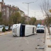 Aksaray’da öğretmen servisi kaza yaptı Aksaray’da öğretmen servisi kaza yaptı