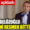 ﻿Ali Koç, Emre Belözoğlu kararını açıkladı