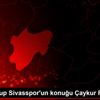 Demir Grup Sivasspor un konuğu Çaykur Rizespor Demir Grup Sivasspor un konuğu Çaykur Rizespor